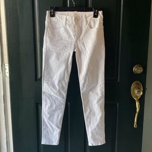 White American eagle jeggings